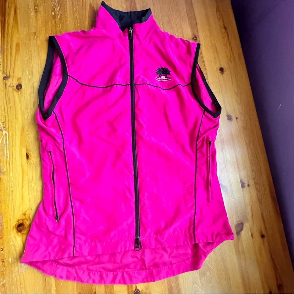 Zero restriction golf outerwear M2 lightweight hot pink vest size small